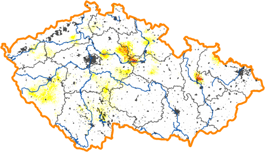 Intenzita sucha - 15. březen 2015