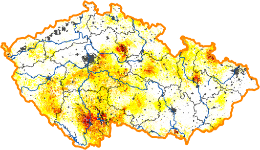 Intenzita sucha - 17. květen 2015