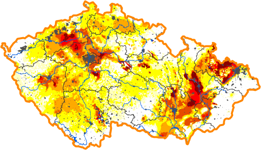 Intenzita sucha - 12. květen 2019