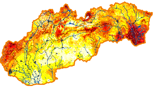 Intenzita sucha - 14. jún 2015