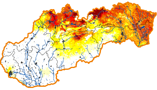 Intenzita sucha - 13. september 2015