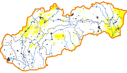 Intenzita sucha - 1. september 2019